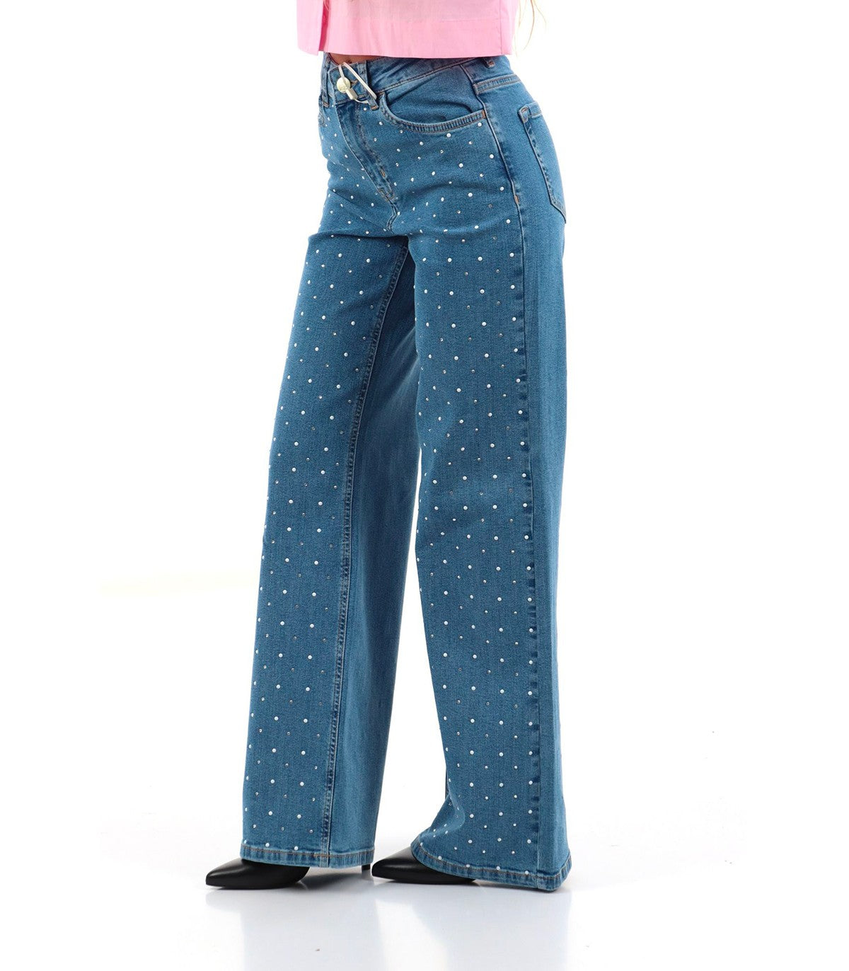 Jeans a palazzo Emme Marella Crespo