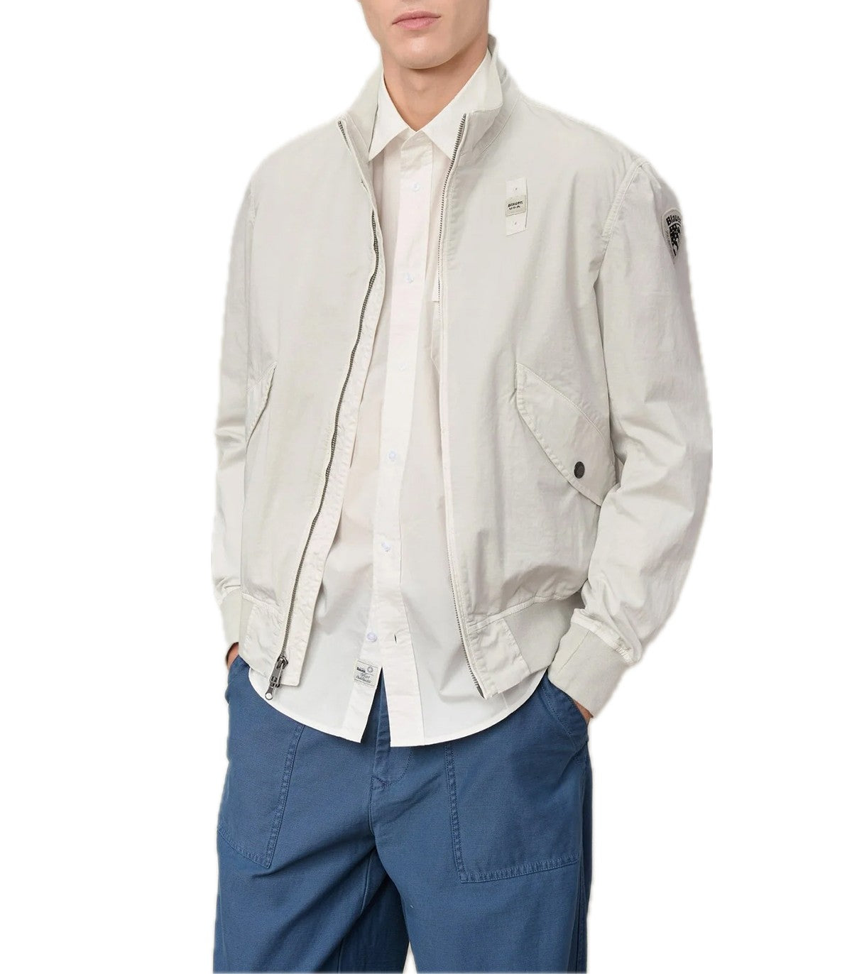Giubbotto leggero tinto capo Blauer Badr