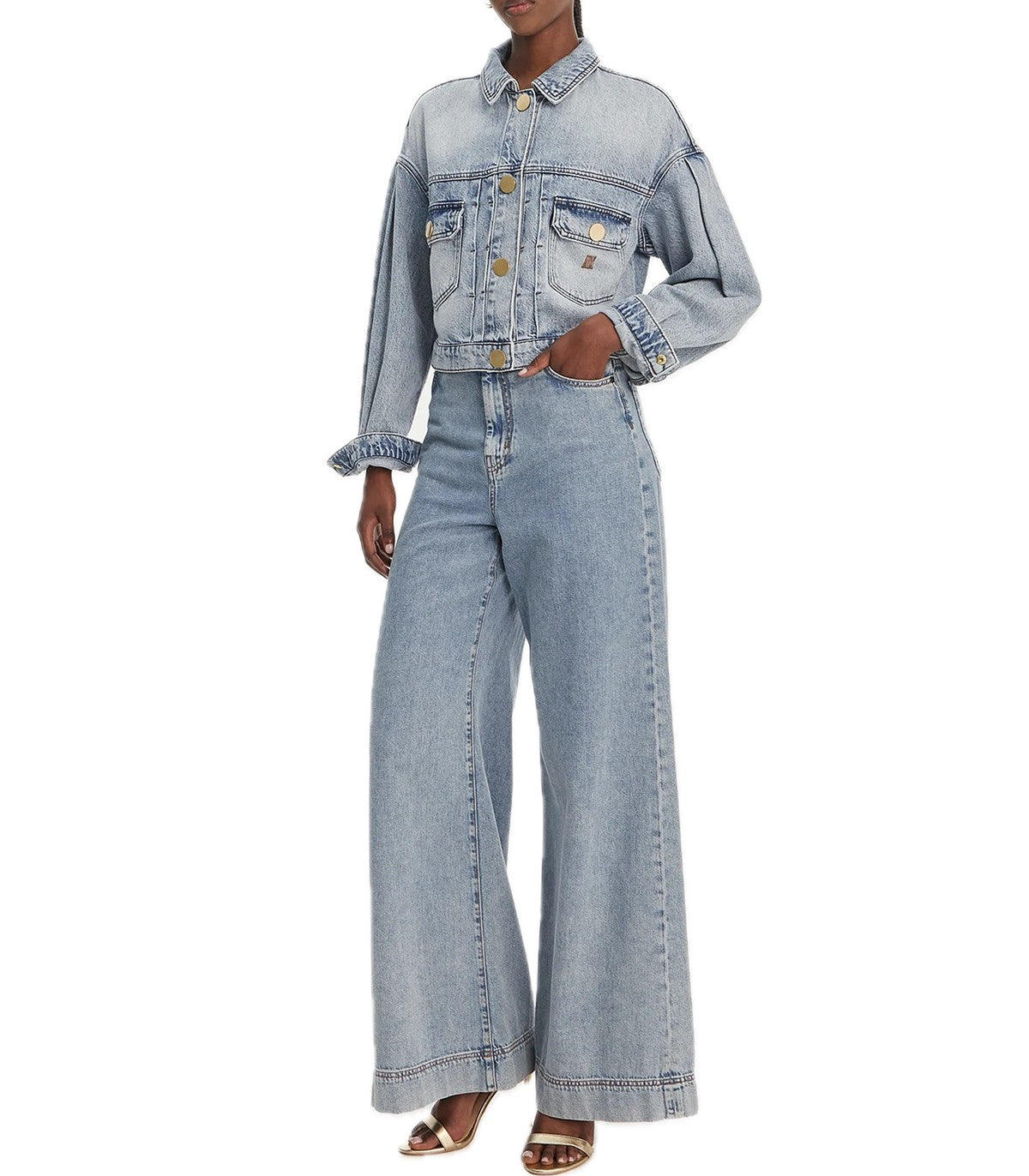 Giubbotto di jeans da donna Armani Exch
