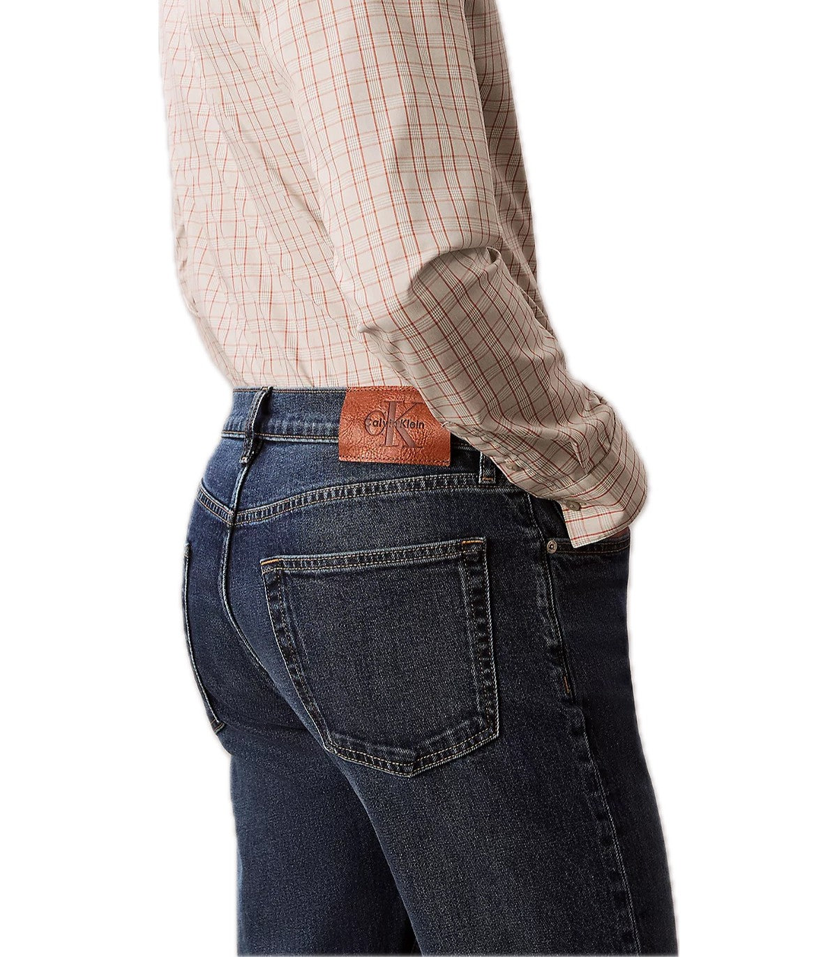 Jeans Standard Straight Uomo Calvin Klen