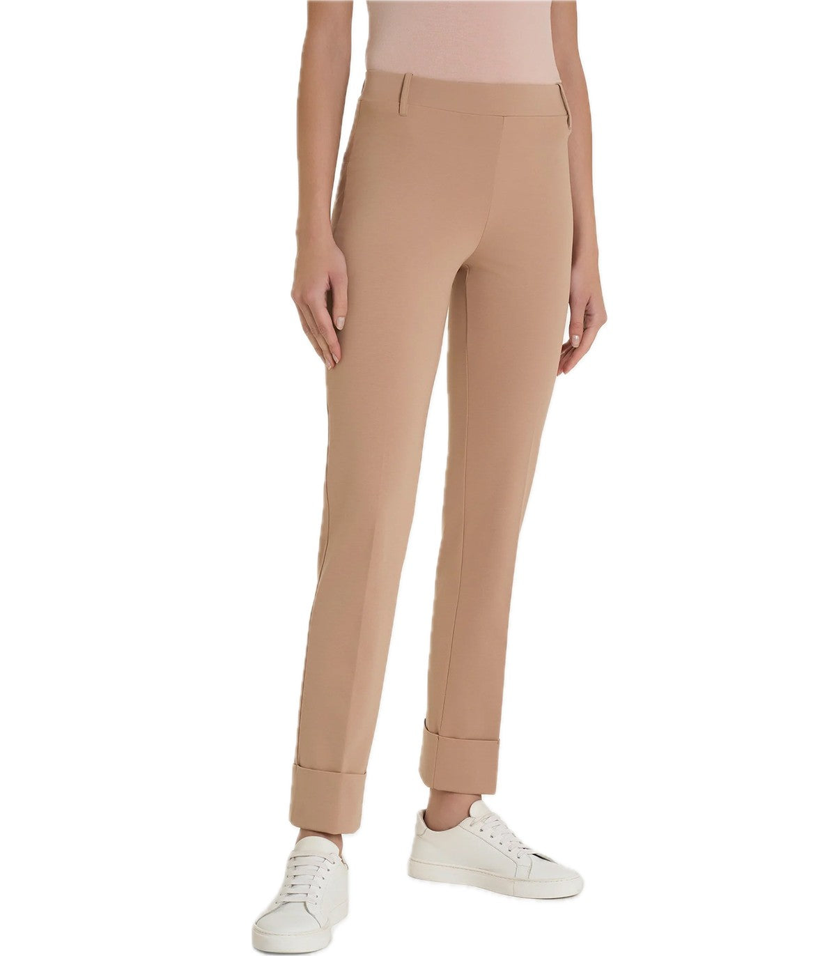 Pantalone slim dritto in Compact Light r