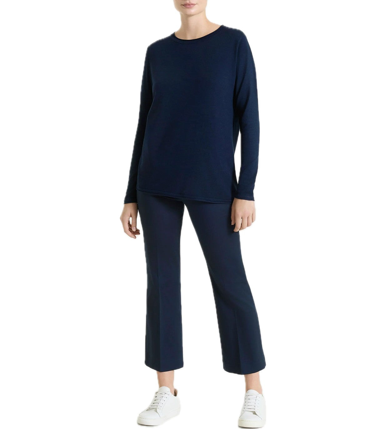 Pantalone flare alla caviglia in Satin r