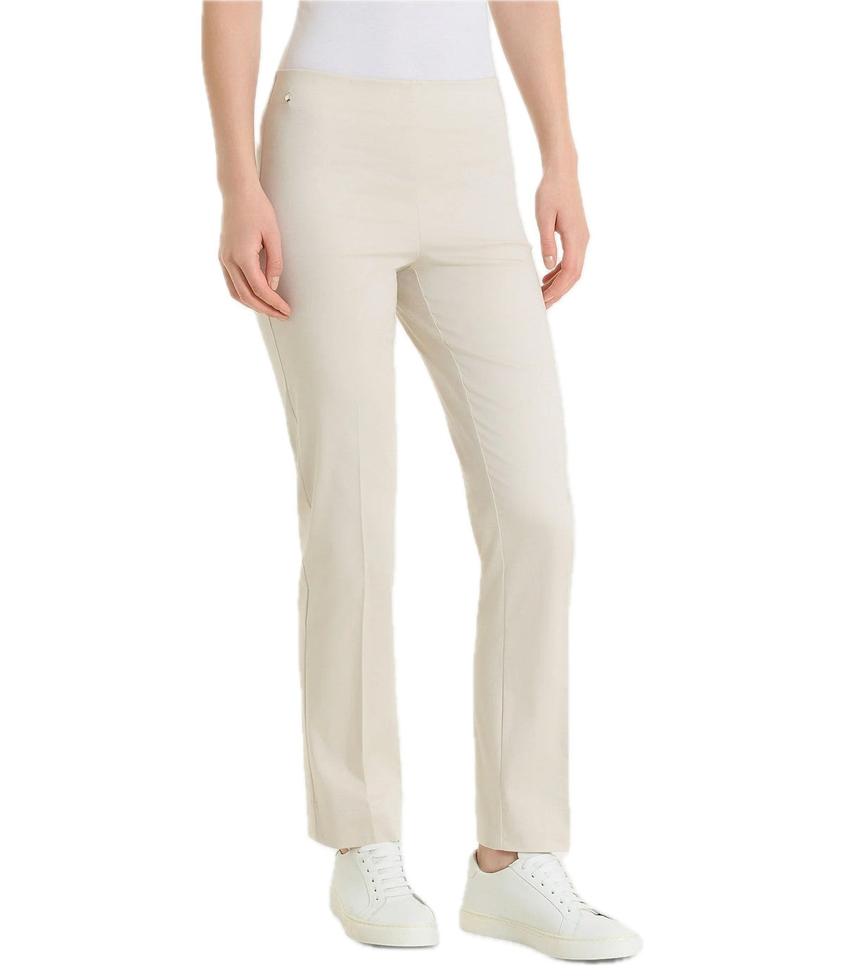 Pantalone capri dritto in Satin Power rA