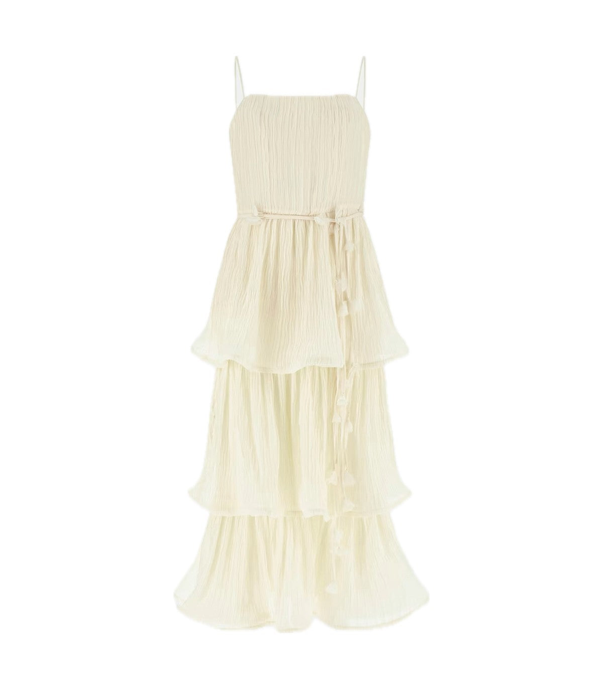 Abito midi in chiffon Donna Guess