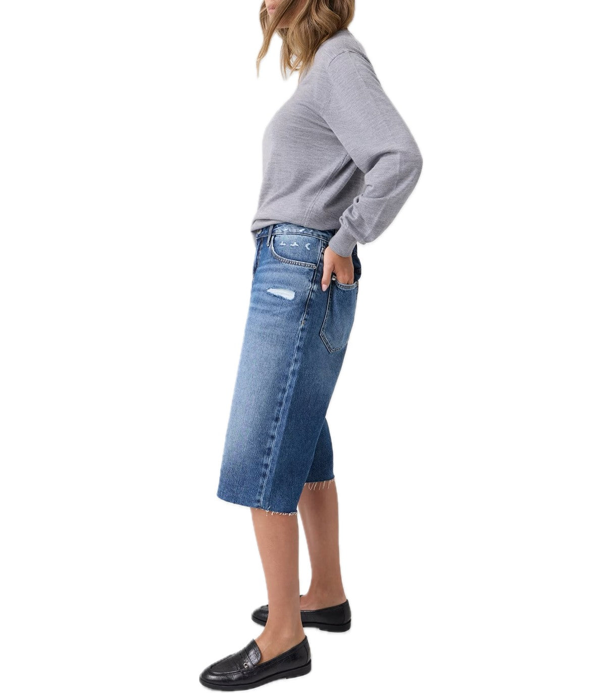 Bermuda baggy in denim Guess