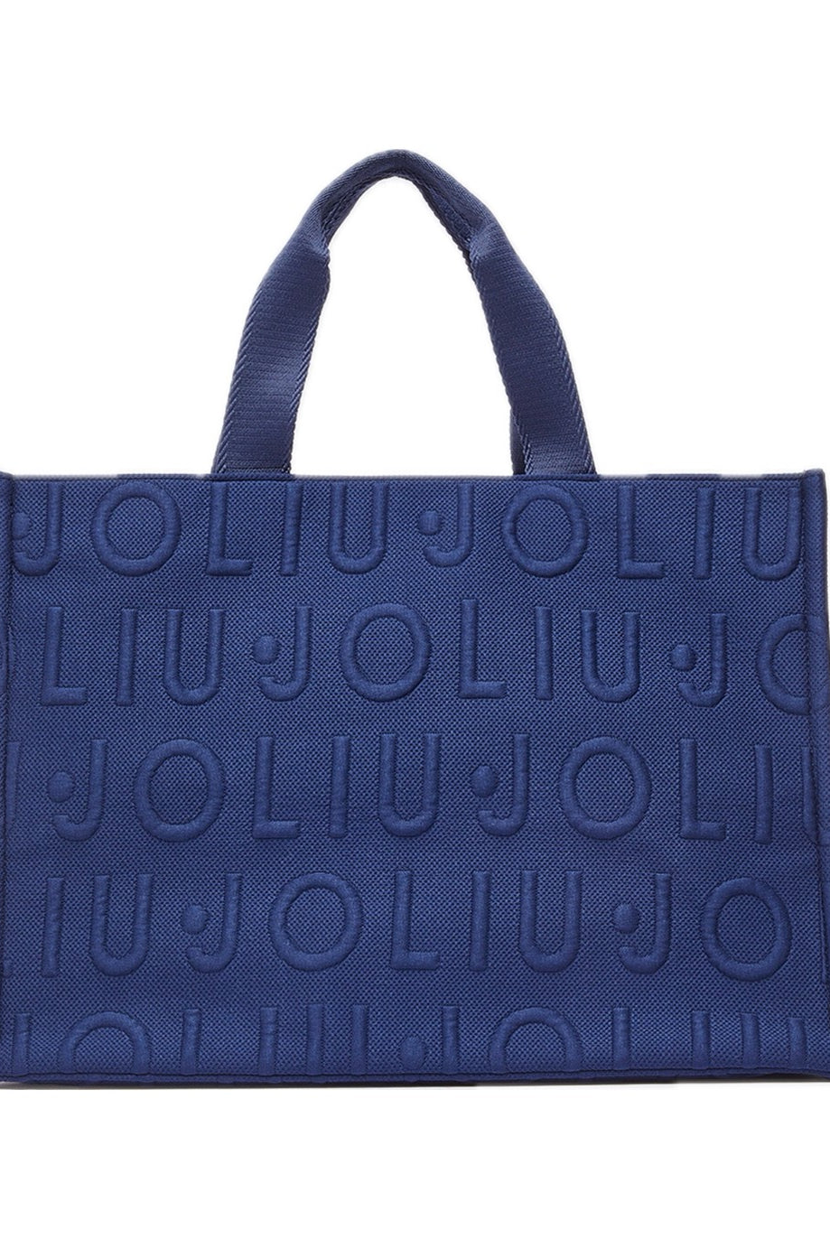Borsa tote media in maglia Liu Jo