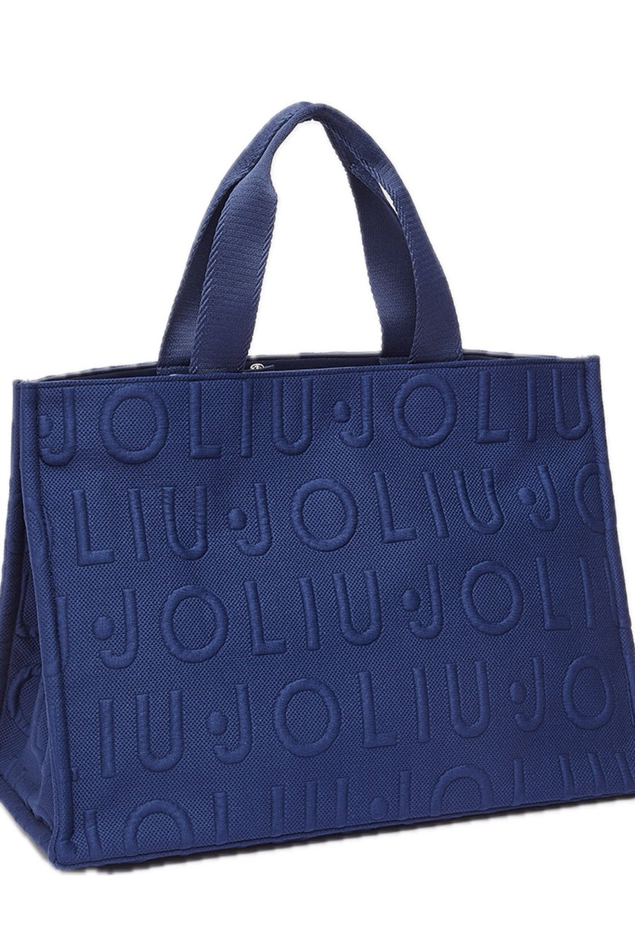 Borsa tote media in maglia Liu Jo