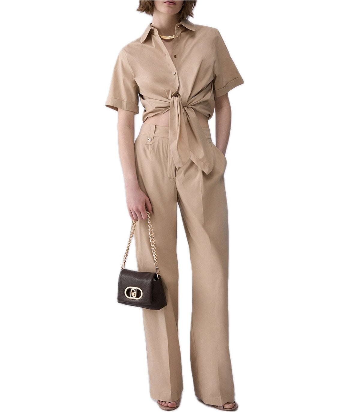 Camicia con nodo Liu Jo