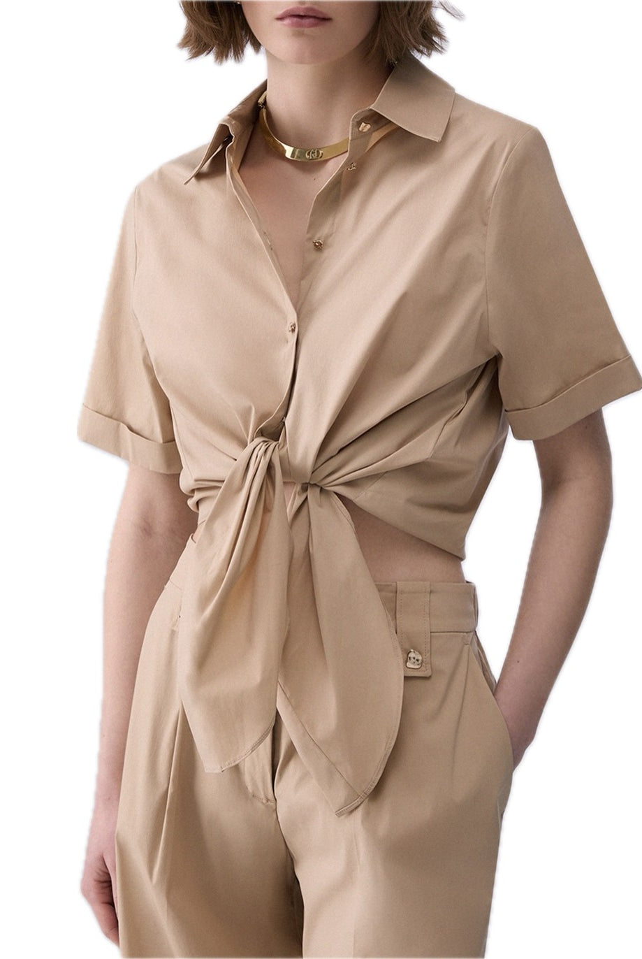 Camicia con nodo Liu Jo