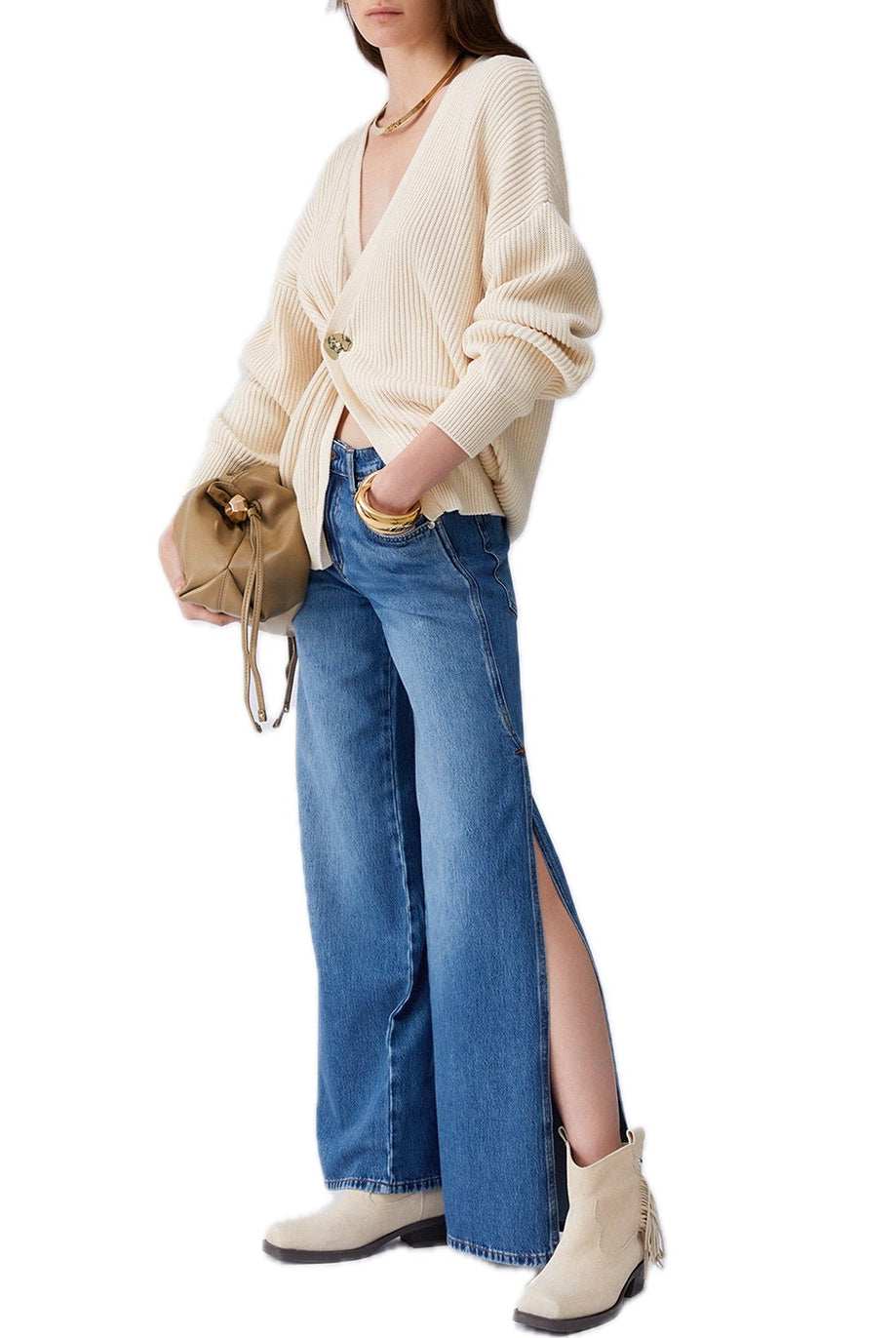 Jeans flare con spacchi laterali Liu Jo