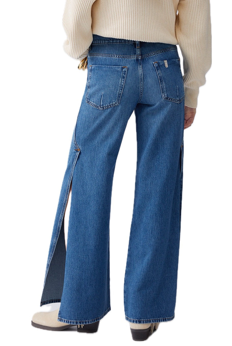 Jeans flare con spacchi laterali Liu Jo