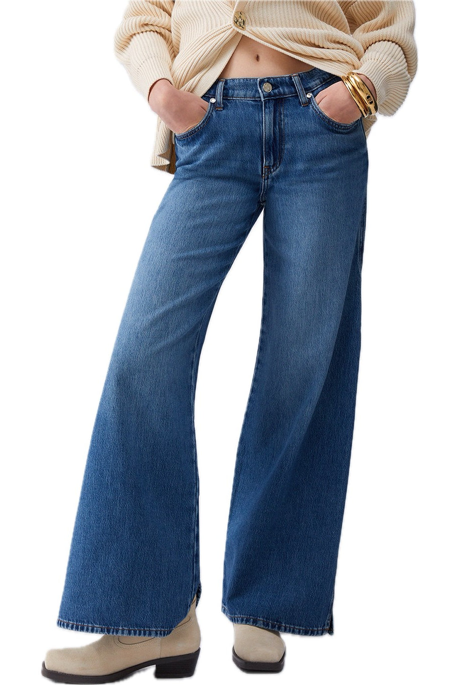 Jeans flare con spacchi laterali Liu Jo