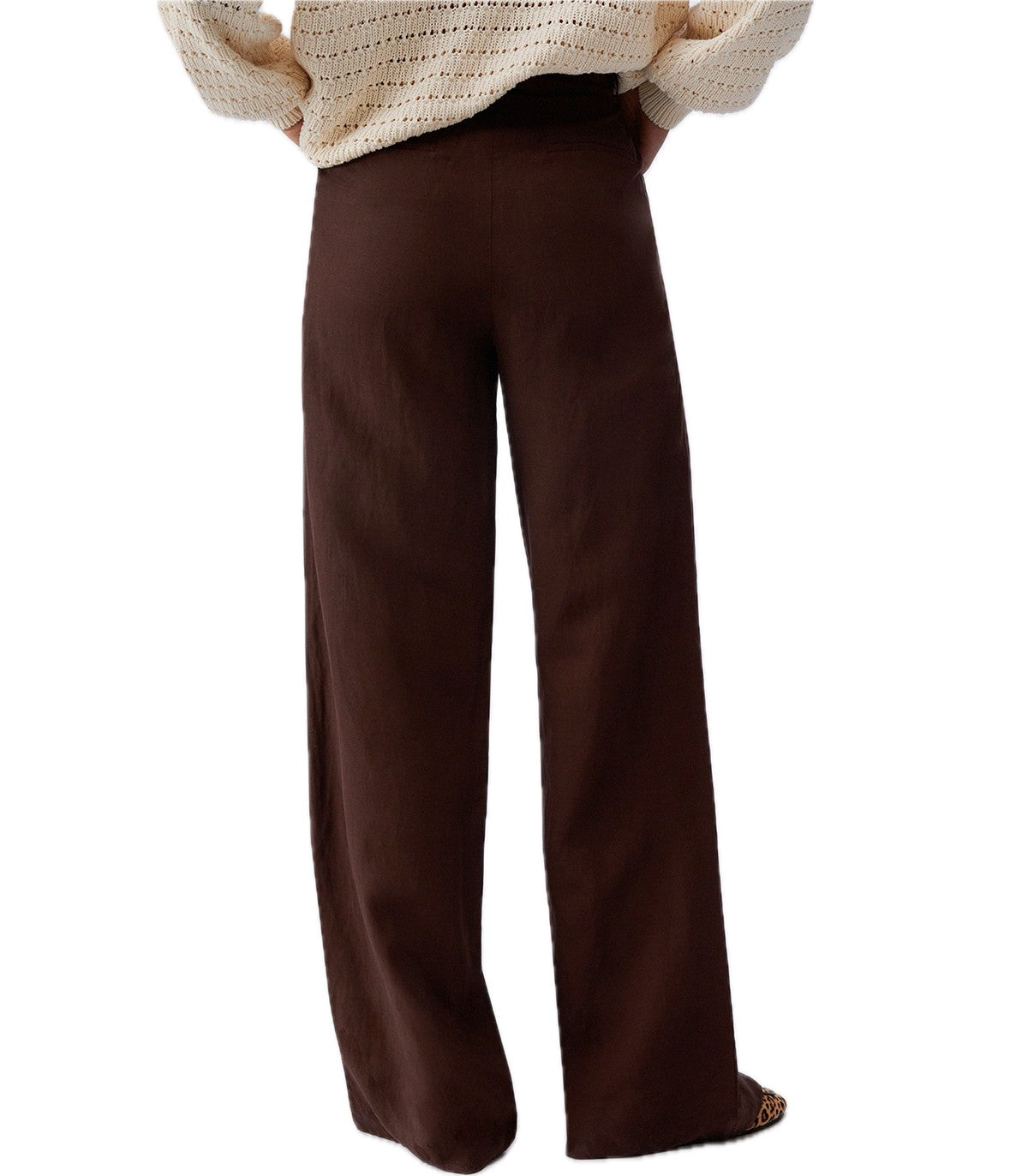 Pantaloni misto lino Liu Jo