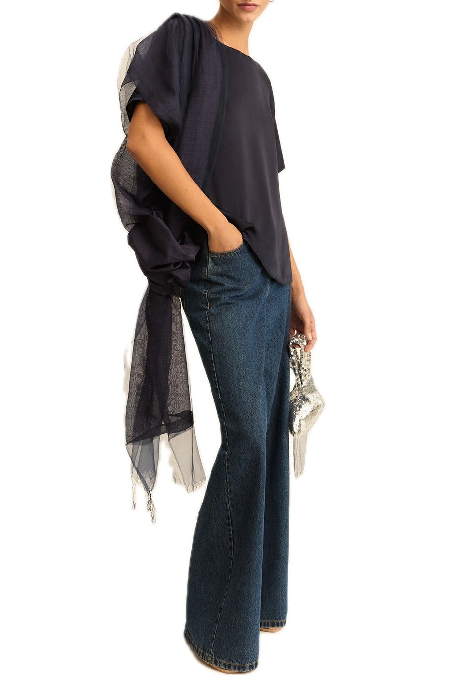 T-shirt in raso Emme Marella Ranghi