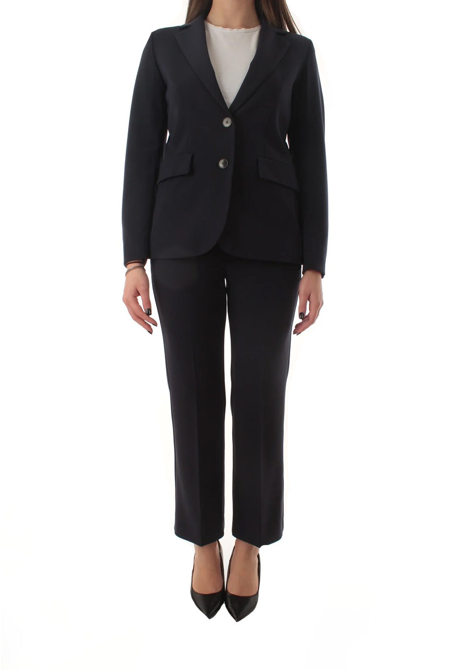 Giacca in twill stretch Emme Marella Fa1