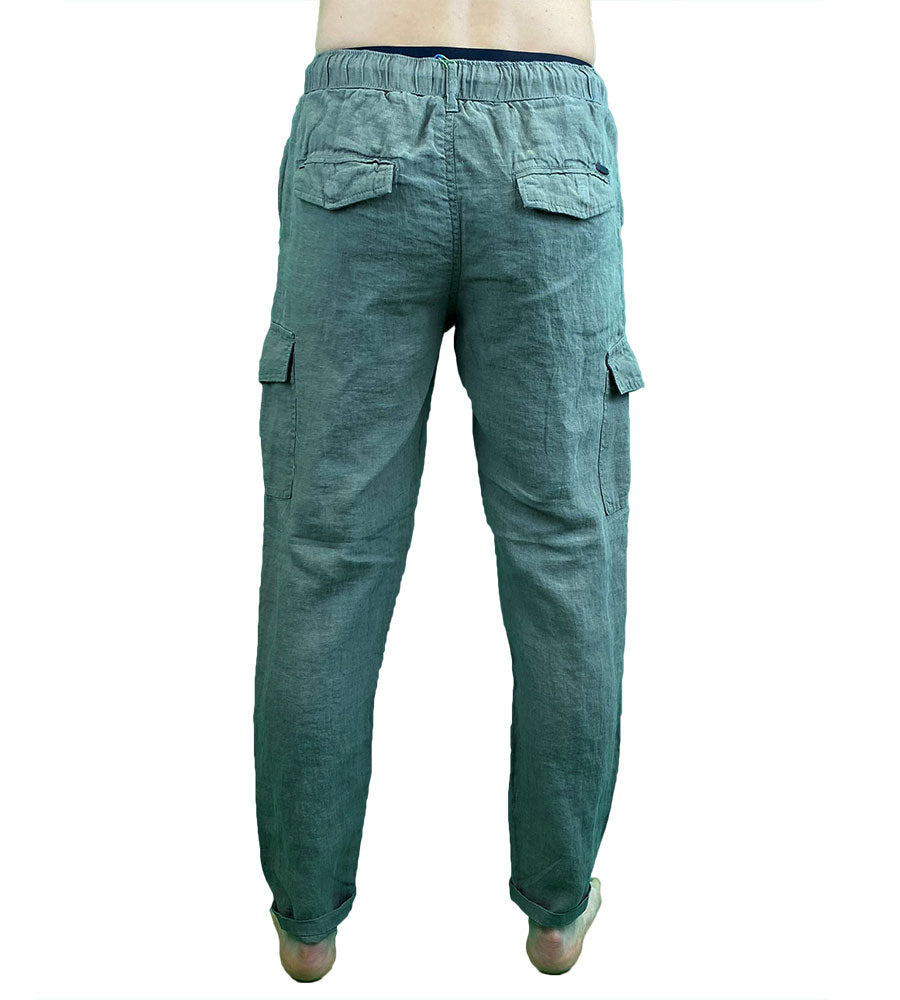 Pantaloni di lino Uomo