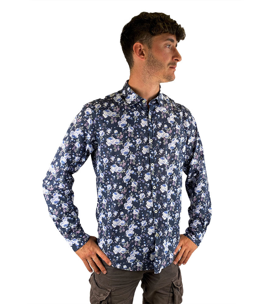 Camicia fantasia floreale