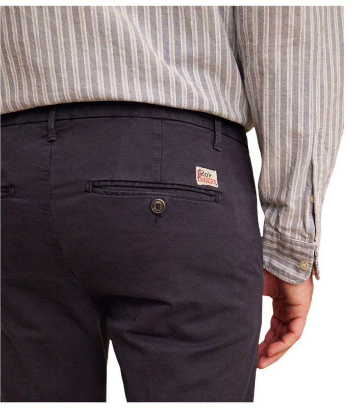 Pantaloni Uomo Roy Roger's New Rolf gabardina