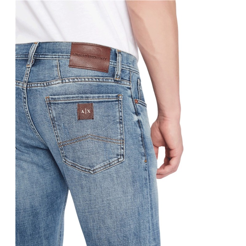 Jeans Uomo Armani Exchange in denim stretch