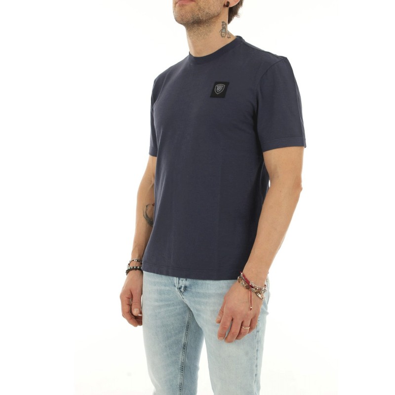 T-shirt Uomo Blauer