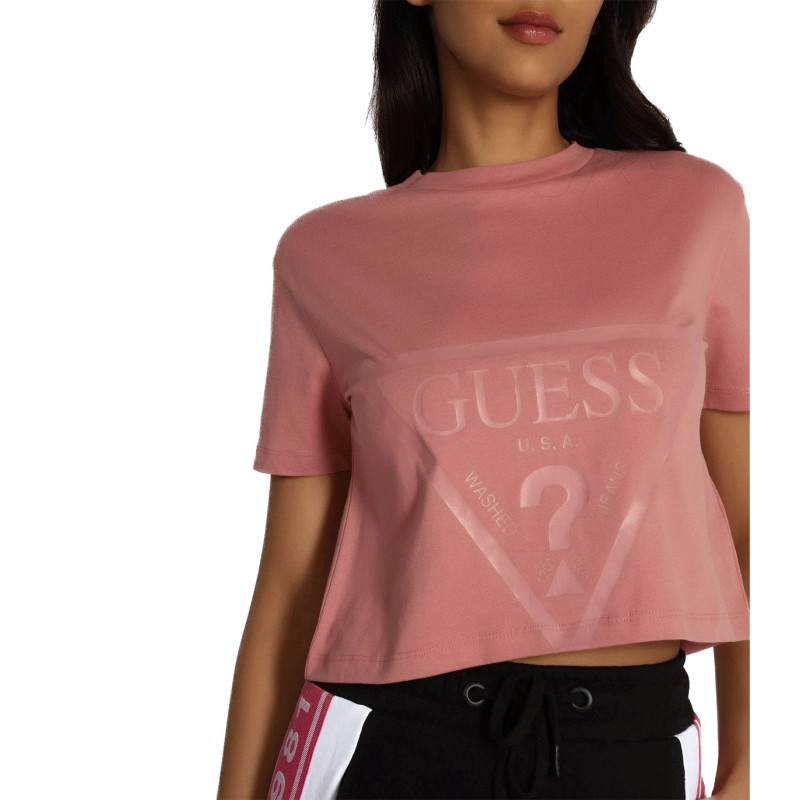 T-shirt Crop Donna Guess