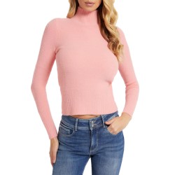 Guess turtleneck hot sale crop top