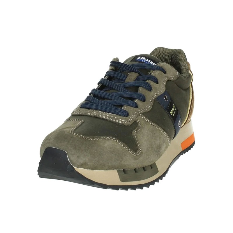 Sneakers Uomo Blauer Queens Wax