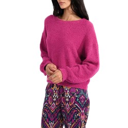 Maglione donna Damsville - VIOLA 42 Maniche lunghe Viola - E23