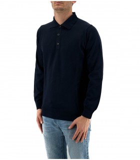 Ellemme Men's Wool Knit Polo