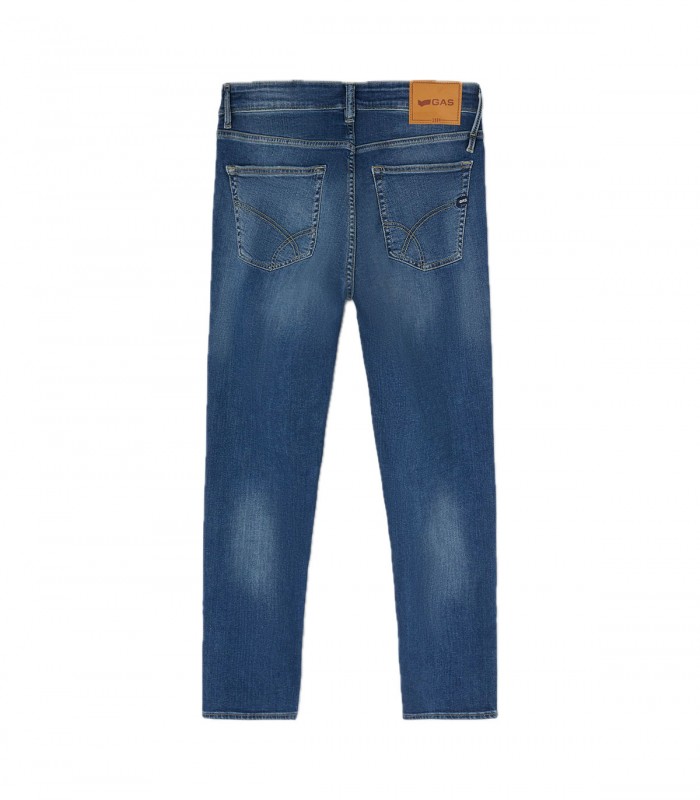 Jeans Uomo Gas Sax Zip Rev 12MM