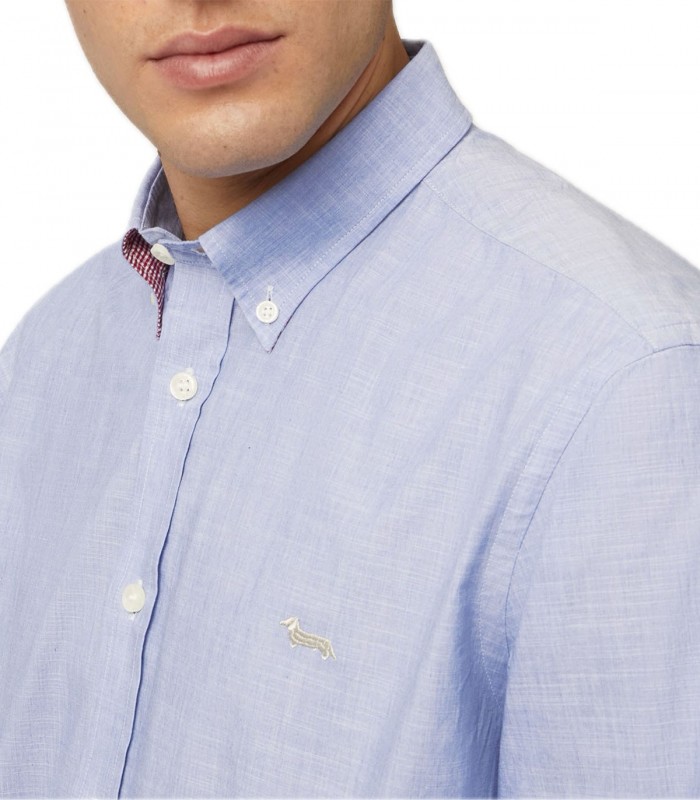 Camicia Uomo cotone chambray Harmont & Blaine