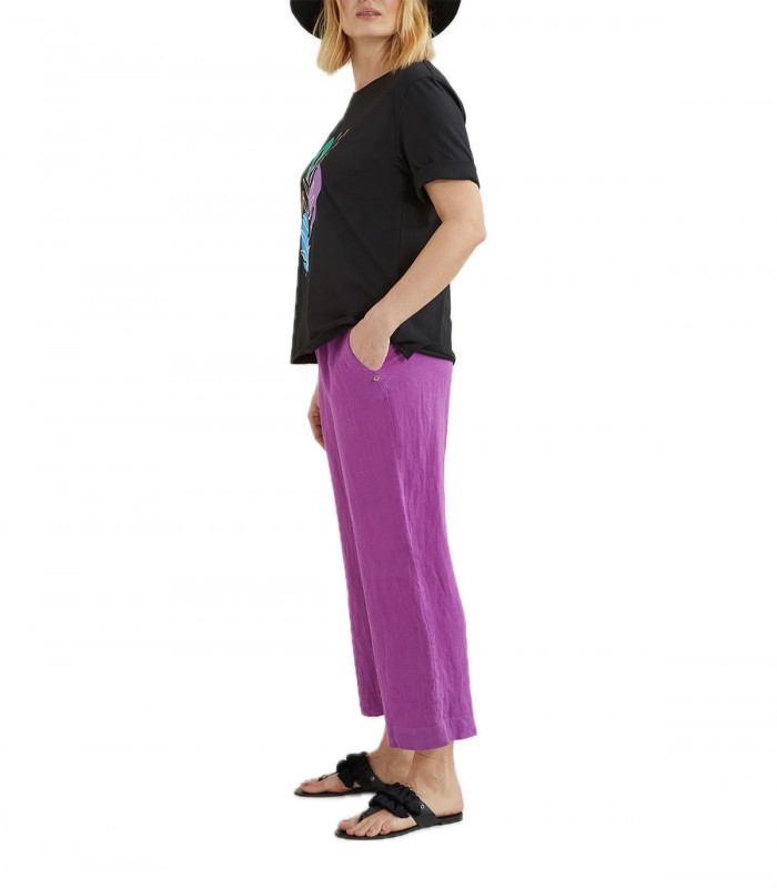 Pantaloni di lino Donna Luisa Viola