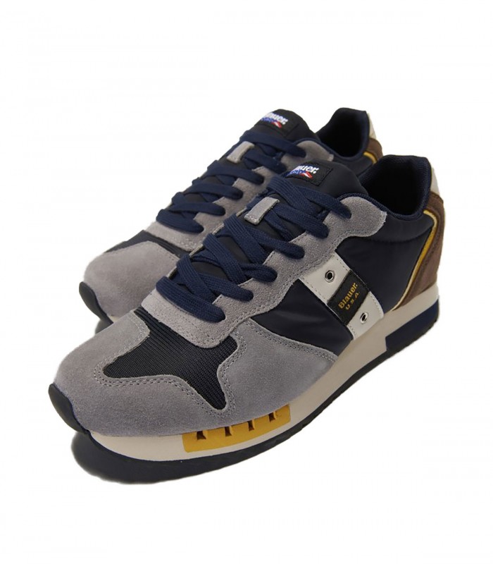 Sneakers Uomo Blauer Queens Mes