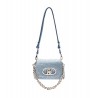 Borsa piccola in denim con strass Liu Jo