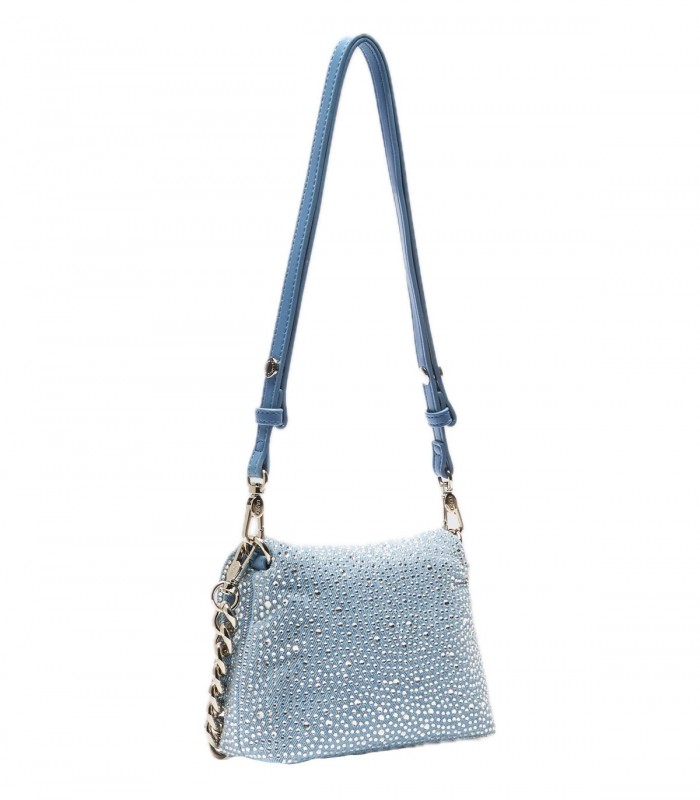 Borsa piccola in denim con strass Liu Jo