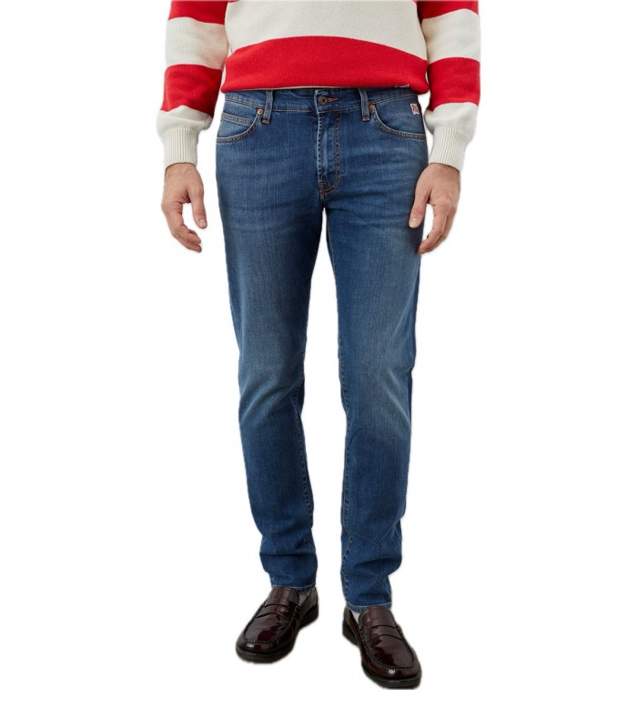 Jeans Uomo Roy Roger's 517 Weared