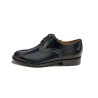 Scarpe Derby Uomo Stringata Soldini Suola in Gomma Colore Blu - 22045LVB8B