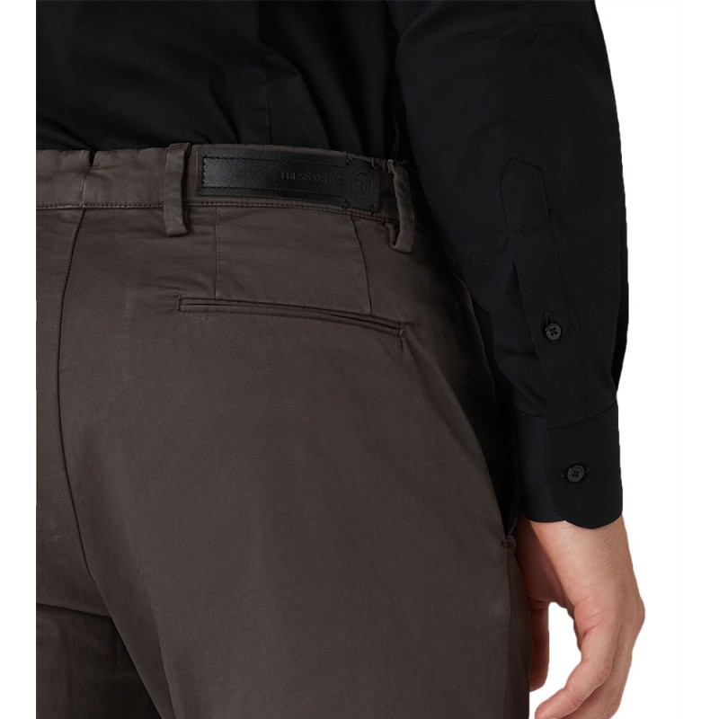 Pantalone Uomo aviator in satin stretch Trussardi