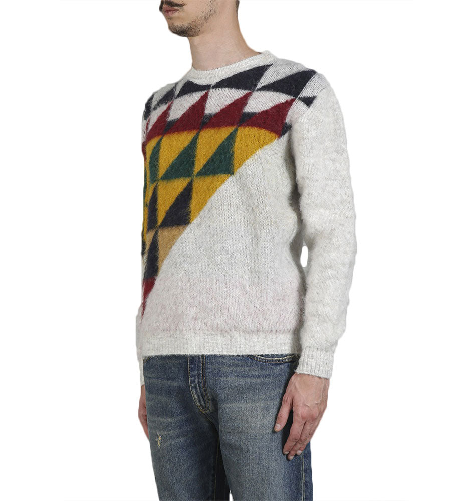 Maglione fantasia jacquard