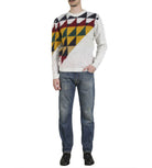 Maglione fantasia jacquard