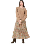 Maglione con ricami