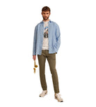 Pantaloni Roy Roger's New Rolf gabardina