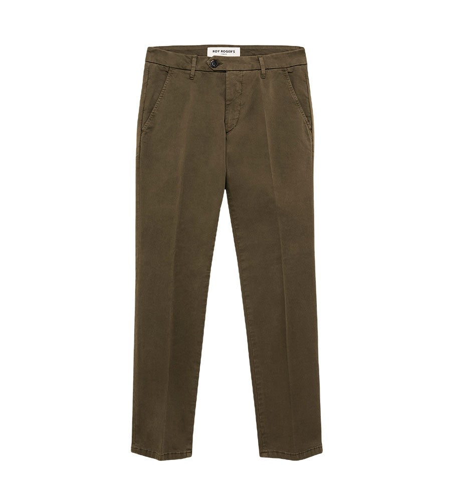 Pantaloni Roy Roger's New Rolf gabardina