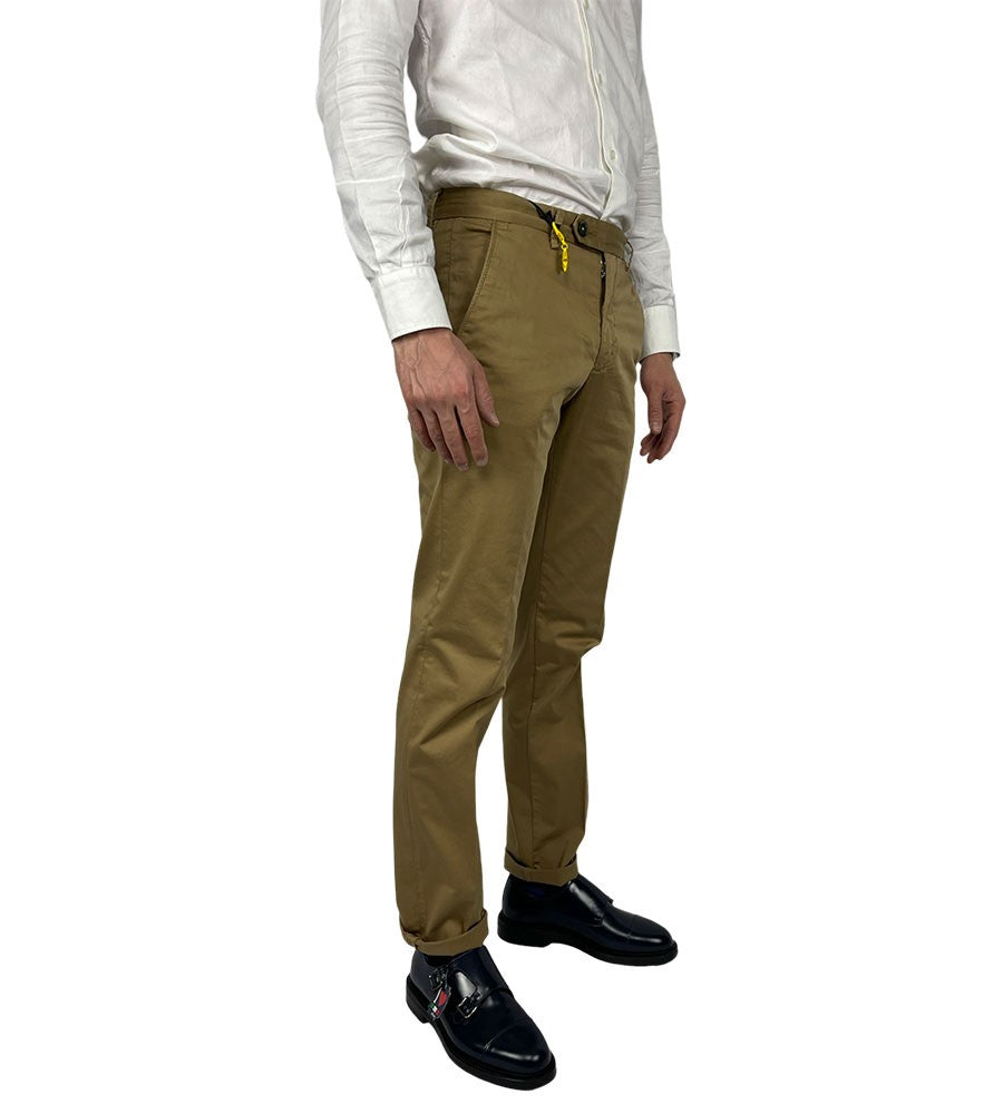 Pantaloni in cotone stretcch Manuel Ritz