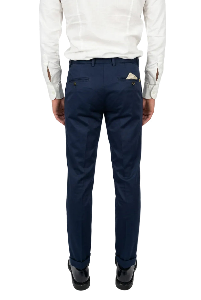Pantaloni in cotone stretcch Manuel Ritz
