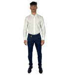 Pantaloni in cotone stretcch Manuel Ritz