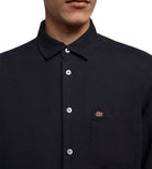 Camicia di lino Napapijri Creton