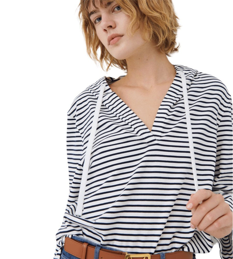 T-shirt con cappuccio Marella