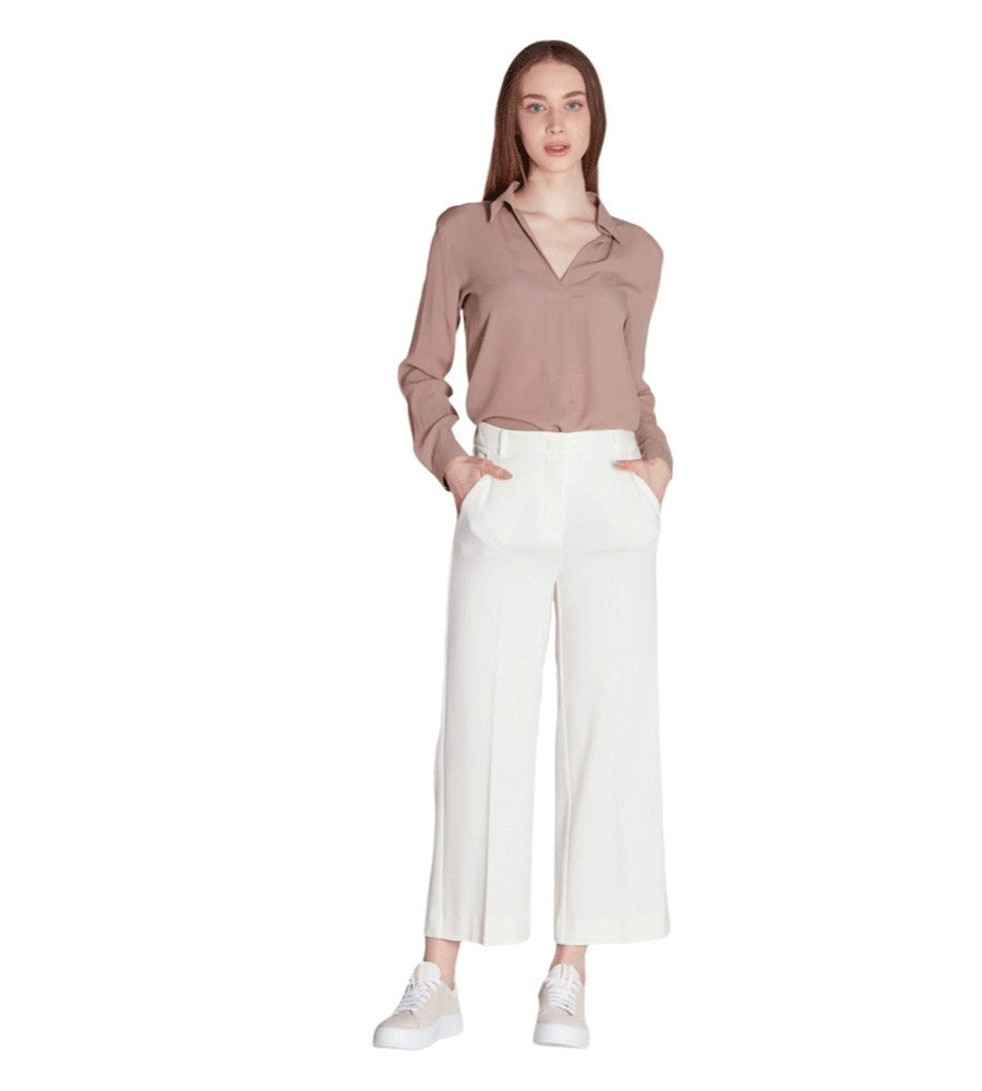 Pantaloni con piega frontale Marella