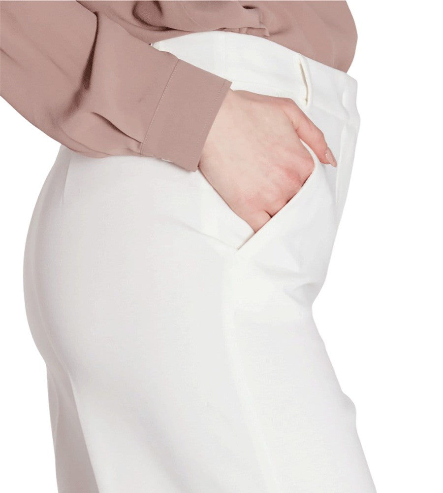 Pantaloni con piega frontale Marella